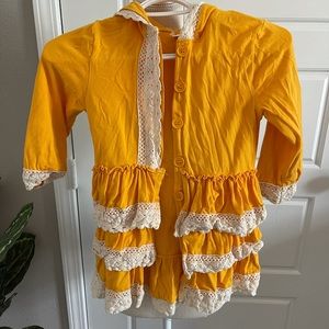 Girl’s ruffle light jacket